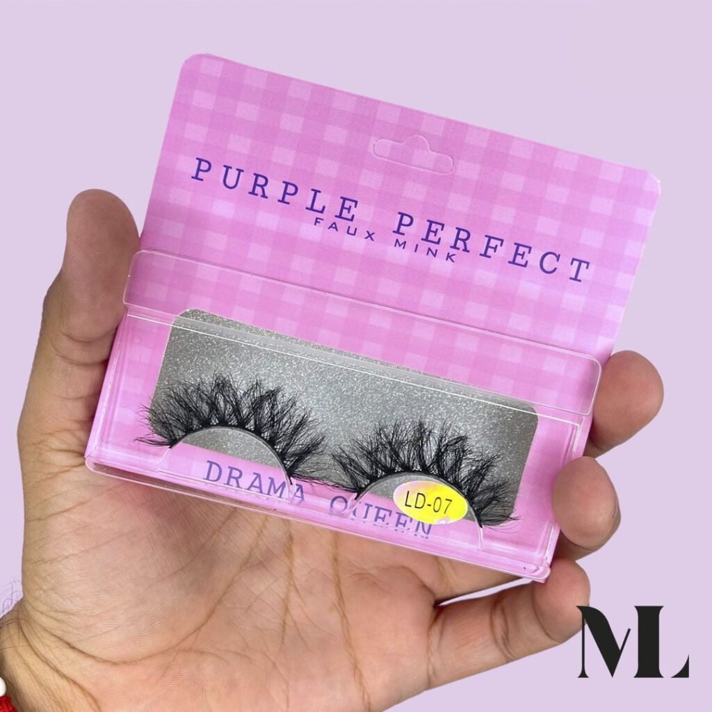 Pestañas de Tira Faux #07 |  PURPLE PERFECT