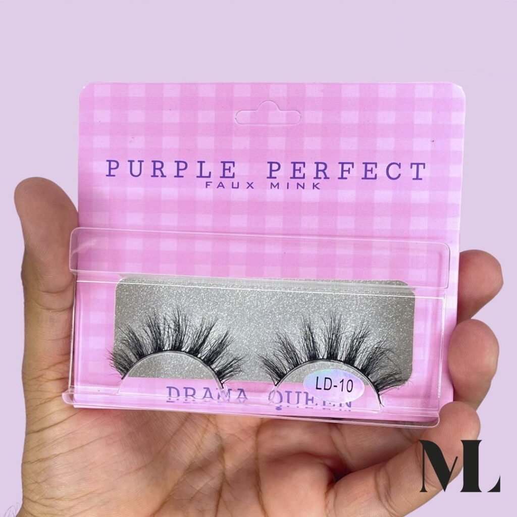 Pestañas de Tira Faux #10 |  PURPLE PERFECT