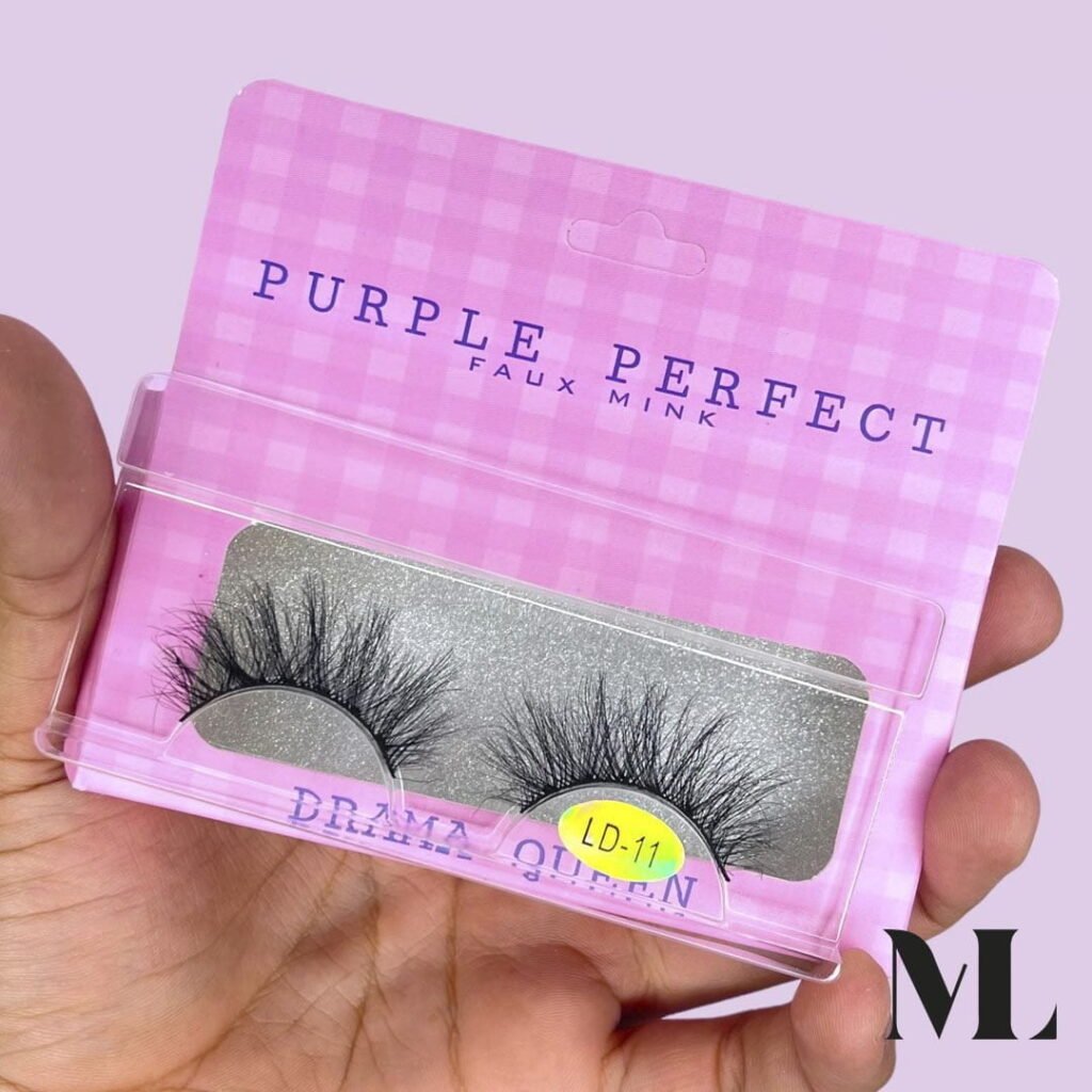 Pestañas de Tira Faux Mink #11 |  PURPLE PERFECT