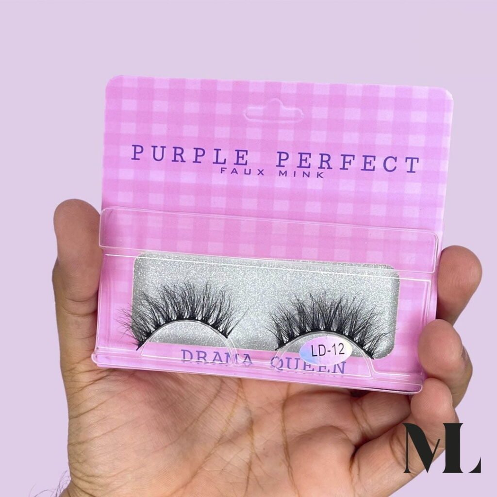 Pestañas de Tira Faux #12 |  PURPLE PERFECT