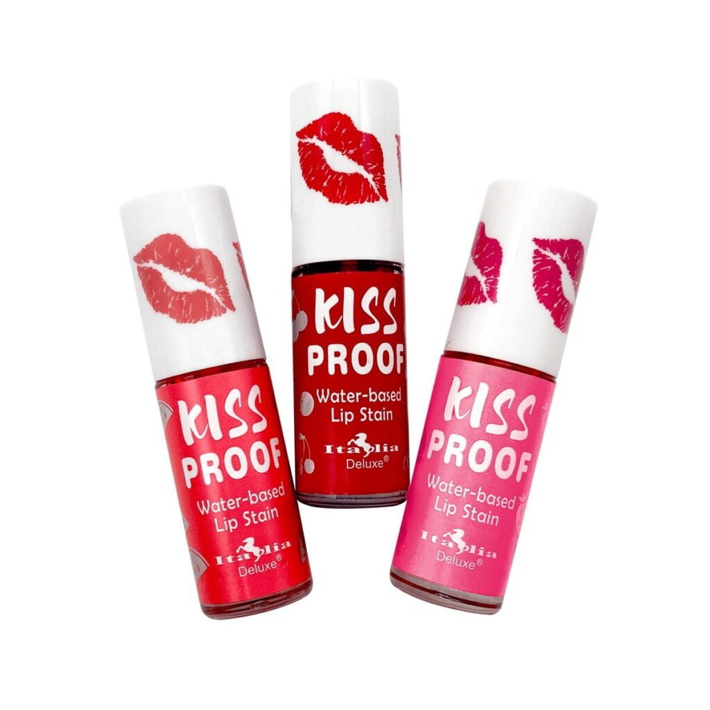 Colección Completa Con 3 Tintas Para Labios Kiss Proof | Italia Deluxe